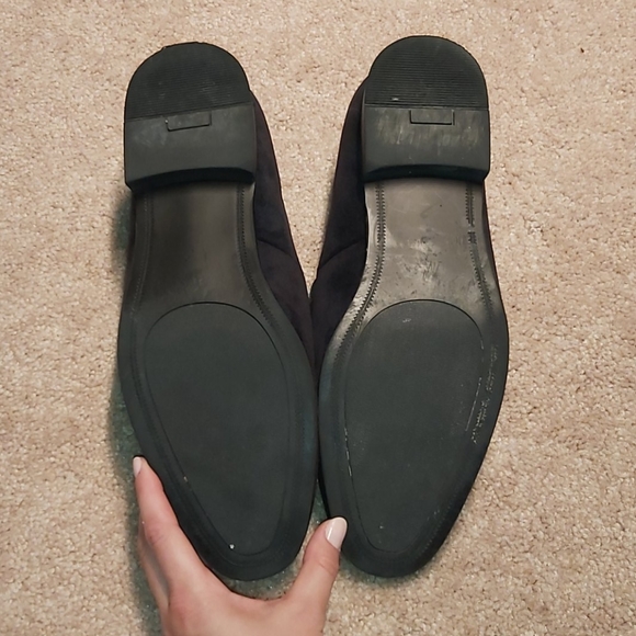 black velvet slip on dress shoes with sequin skull - Picture 5 of 5